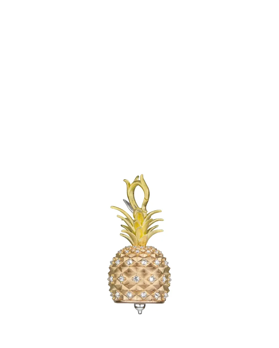 Paul Morelli 18K Two-Tone Gold Diamond Pineapple Meditation Bell, 0.85tcw | Thumbnail 2 Paul Morelli 18K Two-Tone Gold Diamond Pineapple Meditation Bell, 0.85tcw | Thumbnail 2