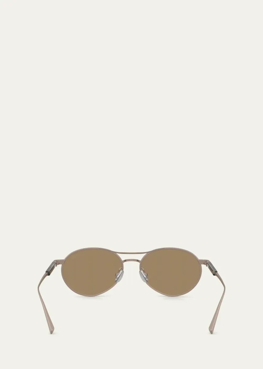 Brunello Cucinelli 54MM Oval Sunglasses | Thumbnail 4 Brunello Cucinelli 54MM Oval Sunglasses | Thumbnail 4