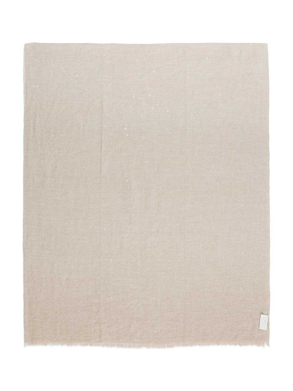 Brunello Cucinelli Sparkling Cashmere and Silk Scarf