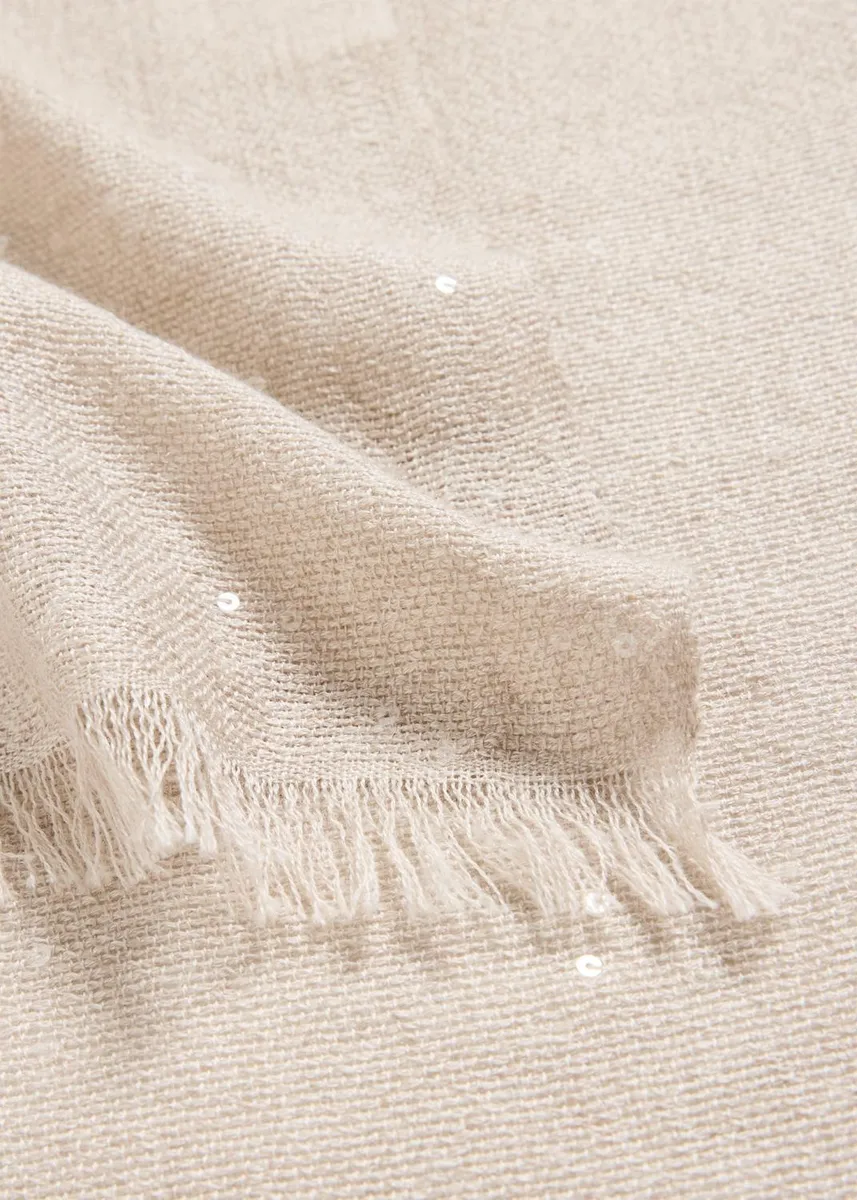 Brunello Cucinelli Sparkling Cashmere and Silk Scarf | Thumbnail 6