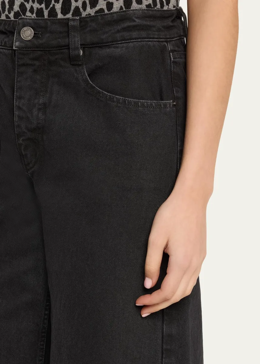 Nili Lotan Terese Flared-Leg Dark Jeans | Thumbnail 5 Nili Lotan Terese Flared-Leg Dark Jeans | Thumbnail 5