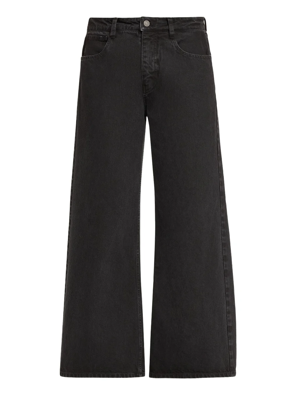 Terese Flared-Leg Dark Jeans