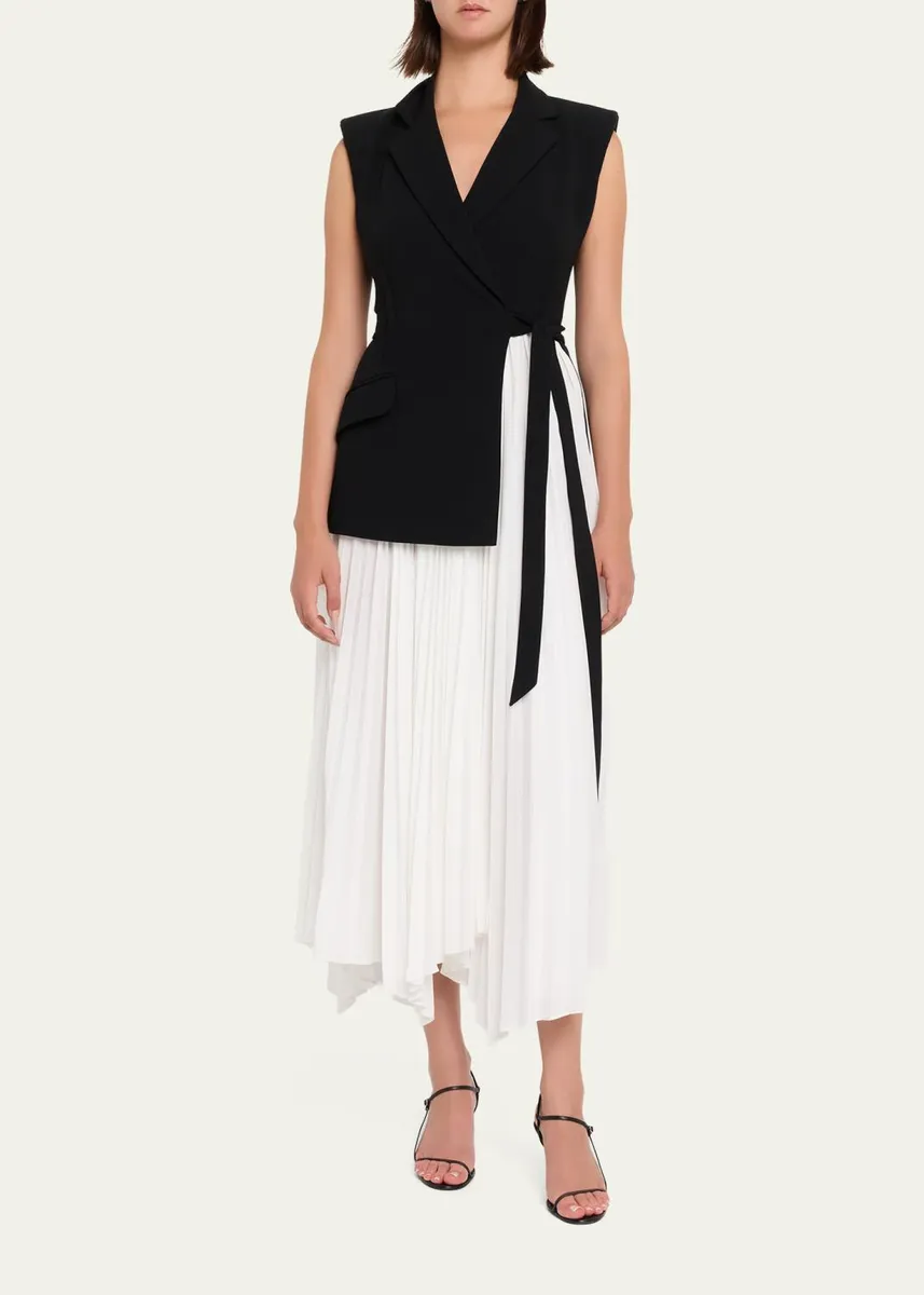 Simkhai Helena Combo Sleeveless Maxi Dress | Thumbnail 2