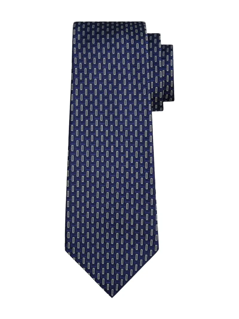 Kiton Men's Abstract Silk Sevenfold Tie