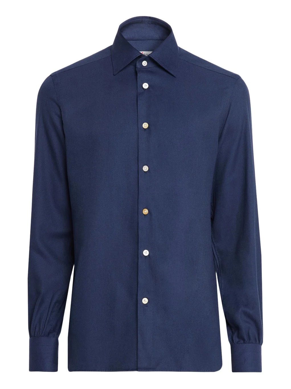 Kiton Men's Cotton and Lyocell Classic-Fit Sport Shirt