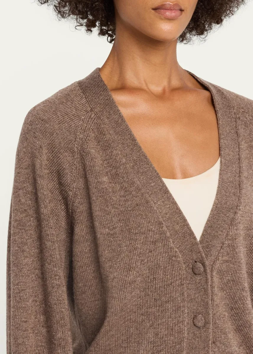 OFFICINE GÉNÉRALE Jaima Boxy Raglan-Sleeve Cardigan | Thumbnail 5 OFFICINE GÉNÉRALE Jaima Boxy Raglan-Sleeve Cardigan | Thumbnail 5