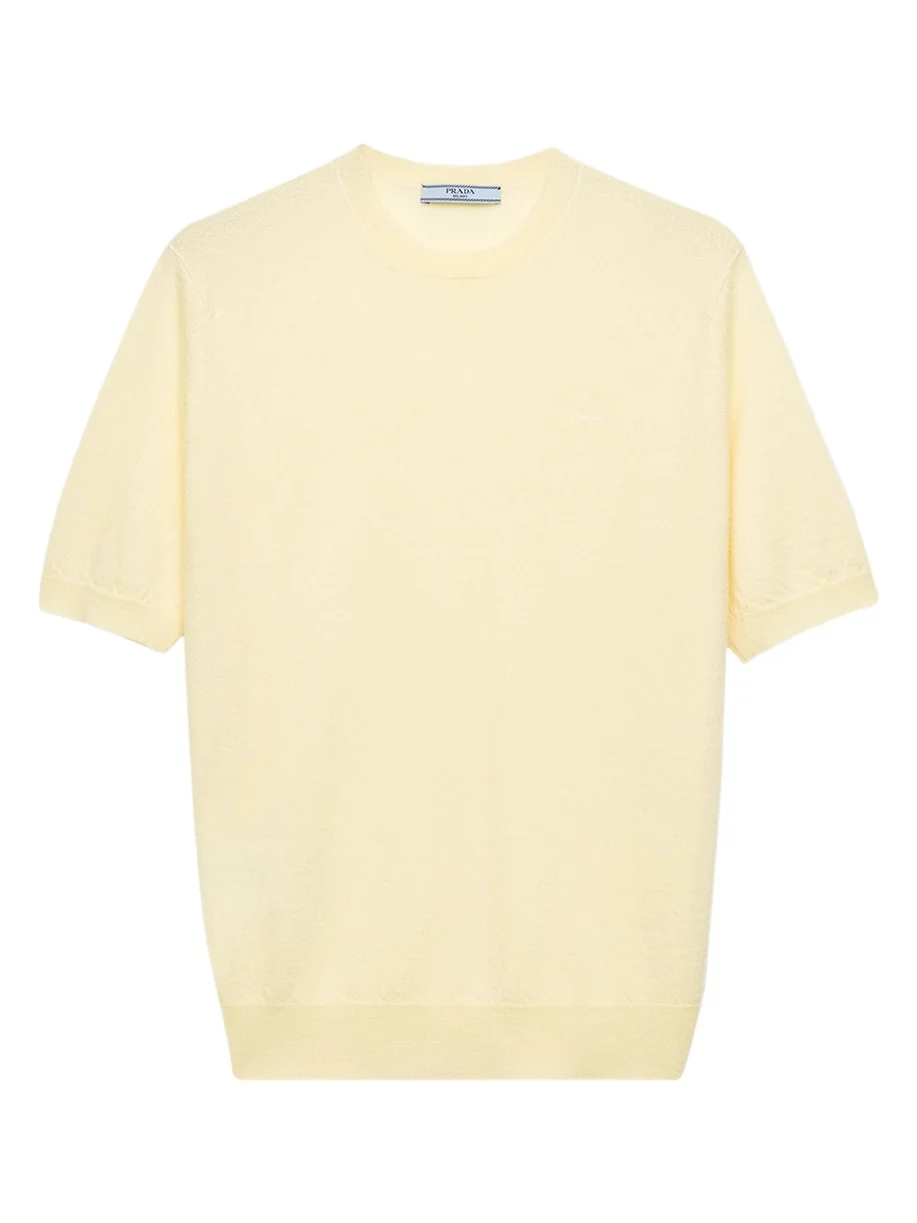 Superfine Cashmere Short-Sleeve T-Shirt Superfine Cashmere Short-Sleeve T-Shirt