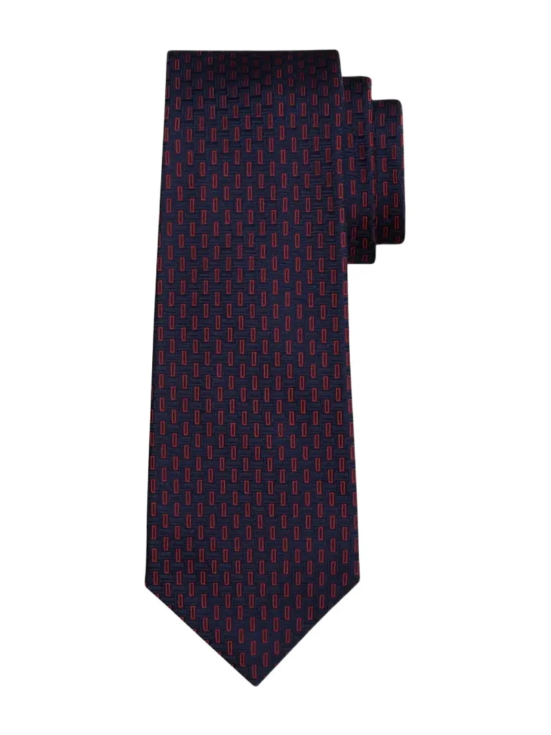 Kiton Men's Abstract Silk Sevenfold Tie