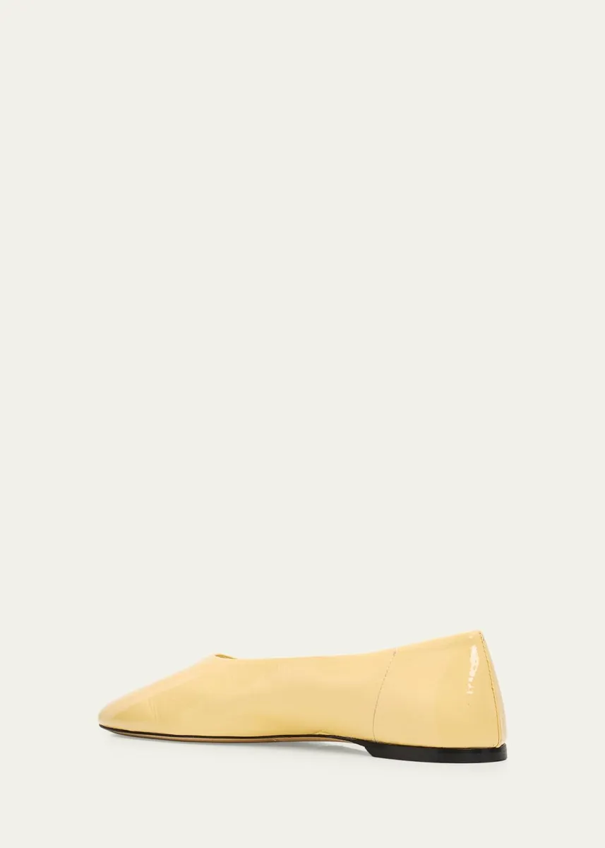 TOTEME Naplack Leather Ballerina Flats | Thumbnail 2 TOTEME Naplack Leather Ballerina Flats | Thumbnail 2