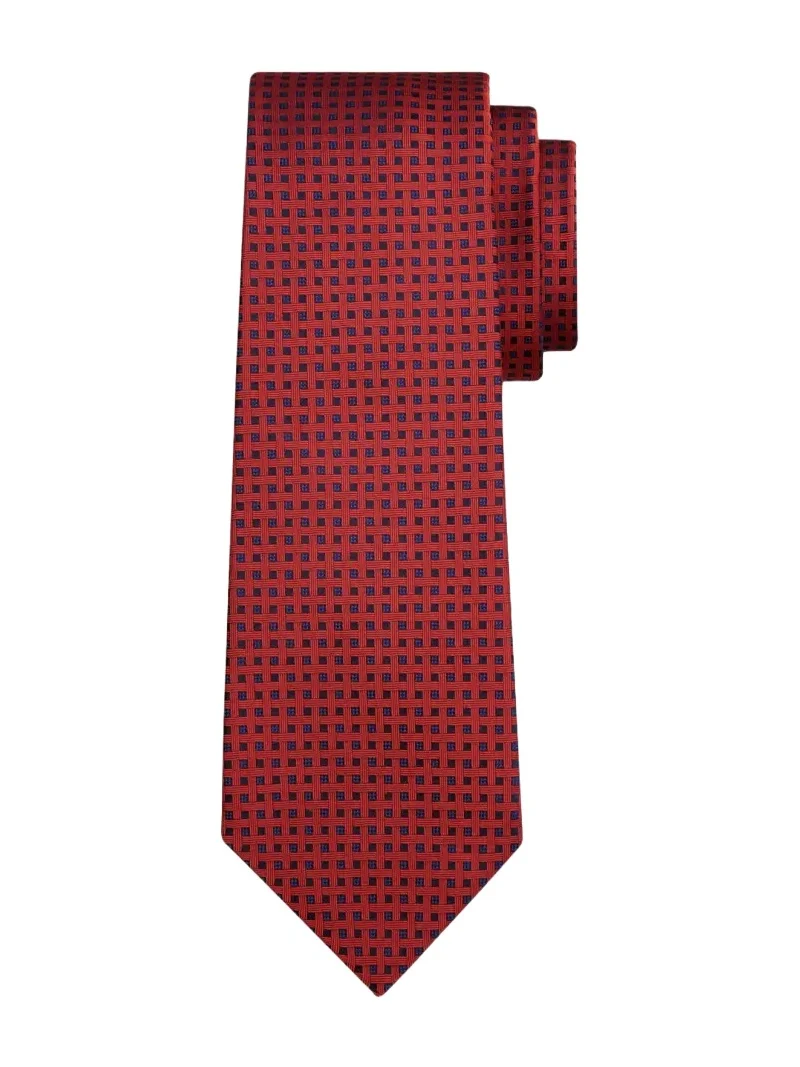 Kiton Men's Woven Silk Sevenfold Tie