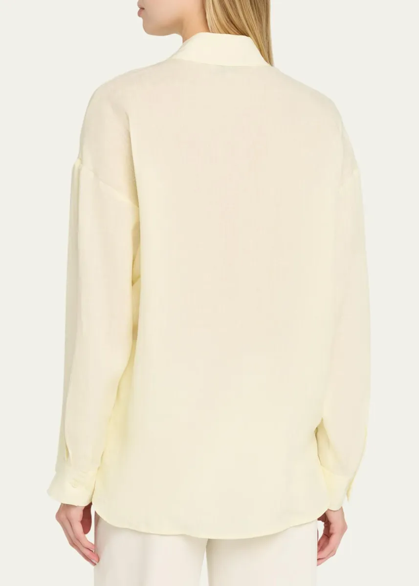 TWP Something Borrowed Linen Shirt | Thumbnail 3