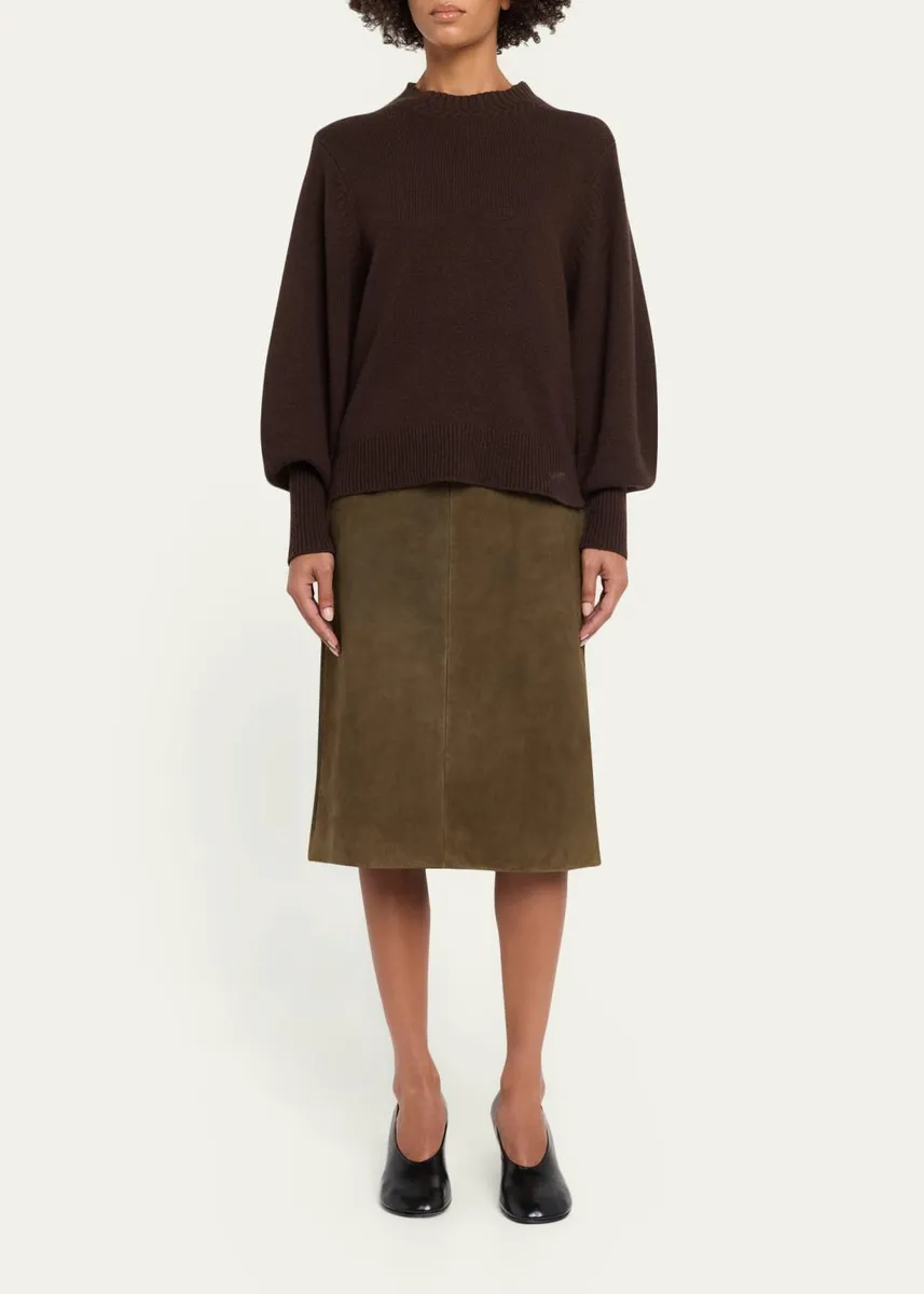 Proenza Schouler Irine Suede Midi Skirt | Thumbnail 2 Proenza Schouler Irine Suede Midi Skirt | Thumbnail 2