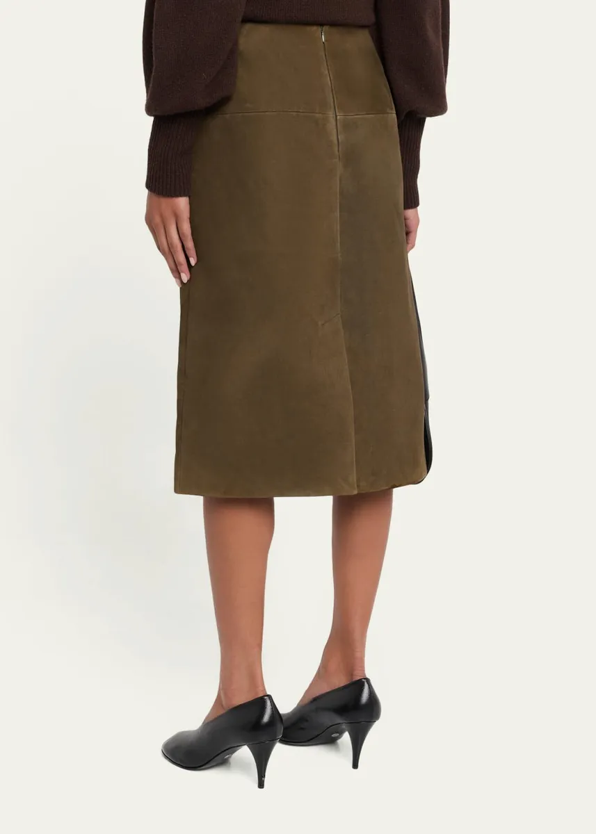Proenza Schouler Irine Suede Midi Skirt | Thumbnail 3 Proenza Schouler Irine Suede Midi Skirt | Thumbnail 3