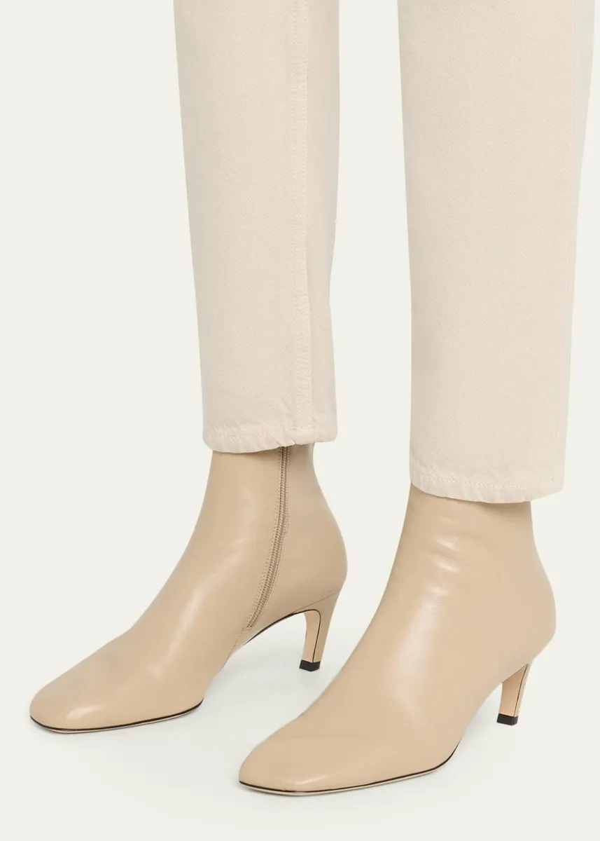 TOTEME 50mm Soft Nappa Leather Ankle Boots | Thumbnail 2 TOTEME 50mm Soft Nappa Leather Ankle Boots | Thumbnail 2