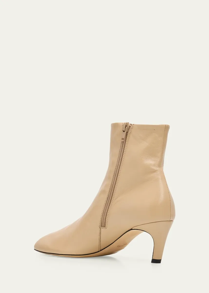 TOTEME 50mm Soft Nappa Leather Ankle Boots | Thumbnail 4 TOTEME 50mm Soft Nappa Leather Ankle Boots | Thumbnail 4
