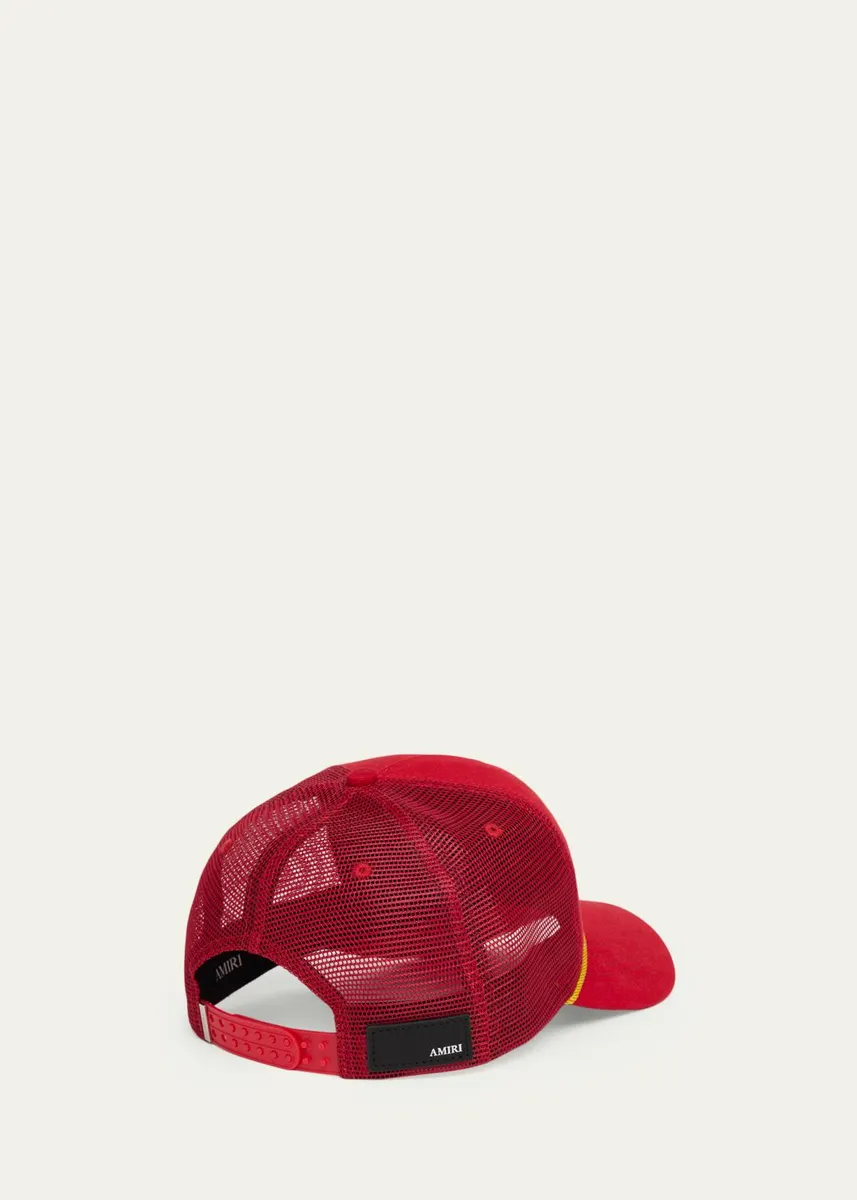 AMIRI Men's South Cali Trucker Hat | Thumbnail 2