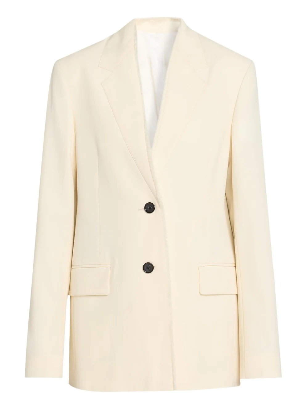 TOTEME Raw Lapel Wool Sport Coat