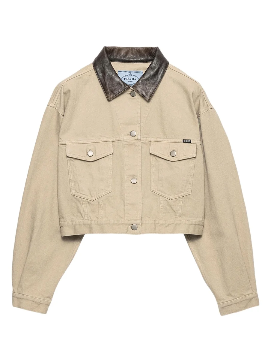 Cropped Old Denim Jacket Cropped Old Denim Jacket