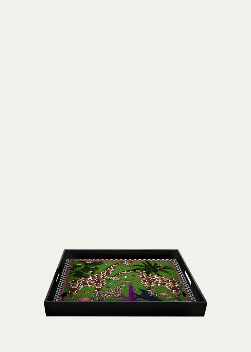 ORTIGIA Giraffe Lacquered Square Tray | Thumbnail 2