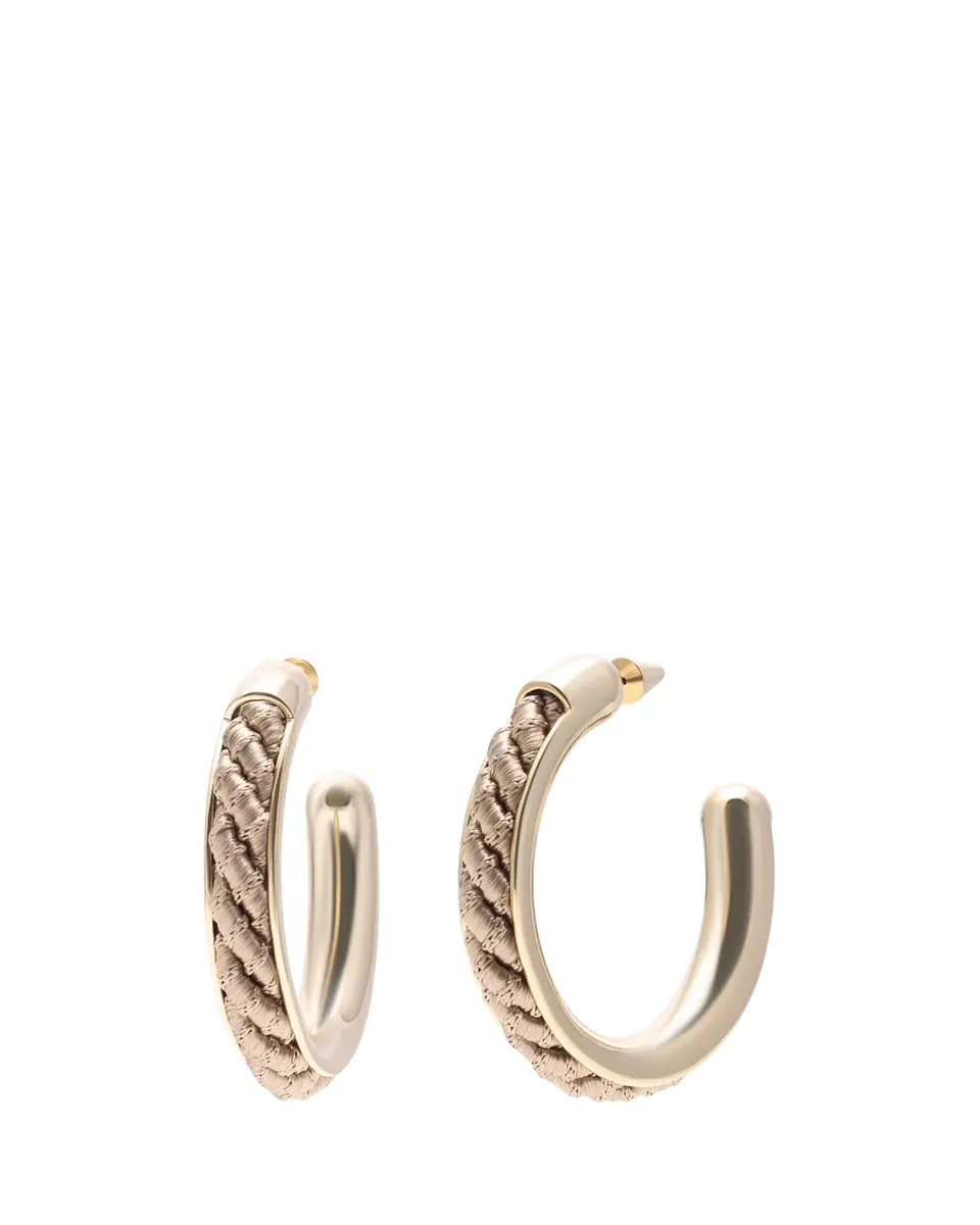 EDDIE BORGO Roebling Hoop Earrings | Thumbnail 2