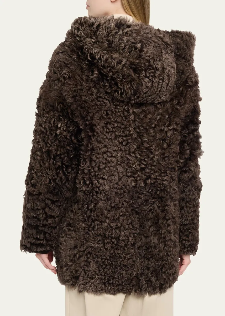 ARMA Mooney Reversible Curly Shearling Coat | Thumbnail 3 ARMA Mooney Reversible Curly Shearling Coat | Thumbnail 3