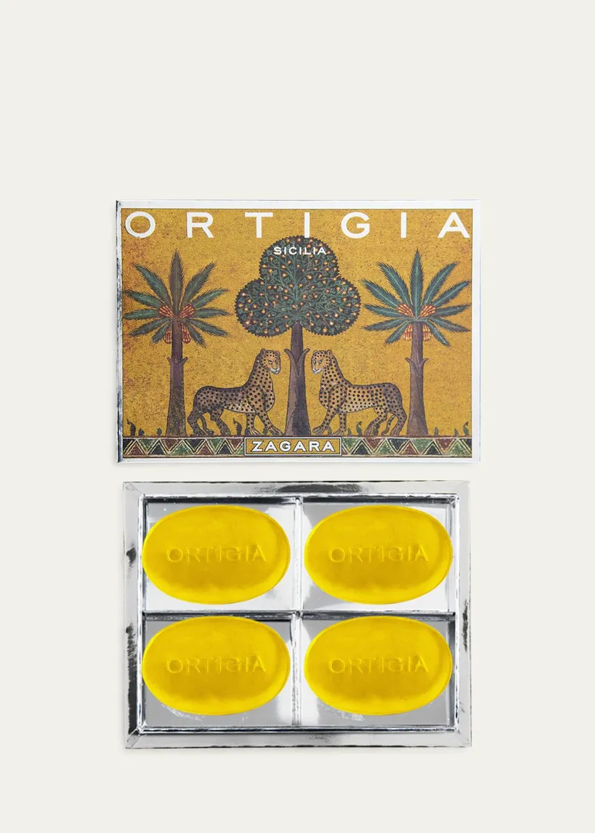ORTIGIA Zagara Glycerine Bar Soap Box, 4 x 1.4 oz. | Thumbnail 2
