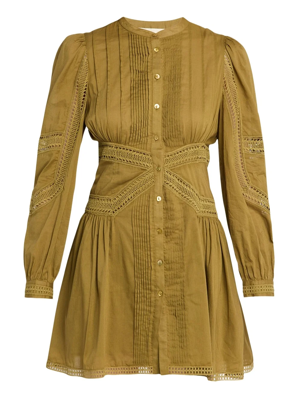 Elysia Embroidered Cotton Mini Dress Elysia Embroidered Cotton Mini Dress