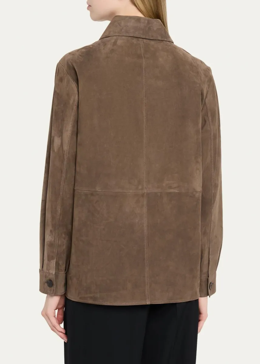 ARMA Vicky Lamb Suede Shirt Jacket | Thumbnail 3 ARMA Vicky Lamb Suede Shirt Jacket | Thumbnail 3