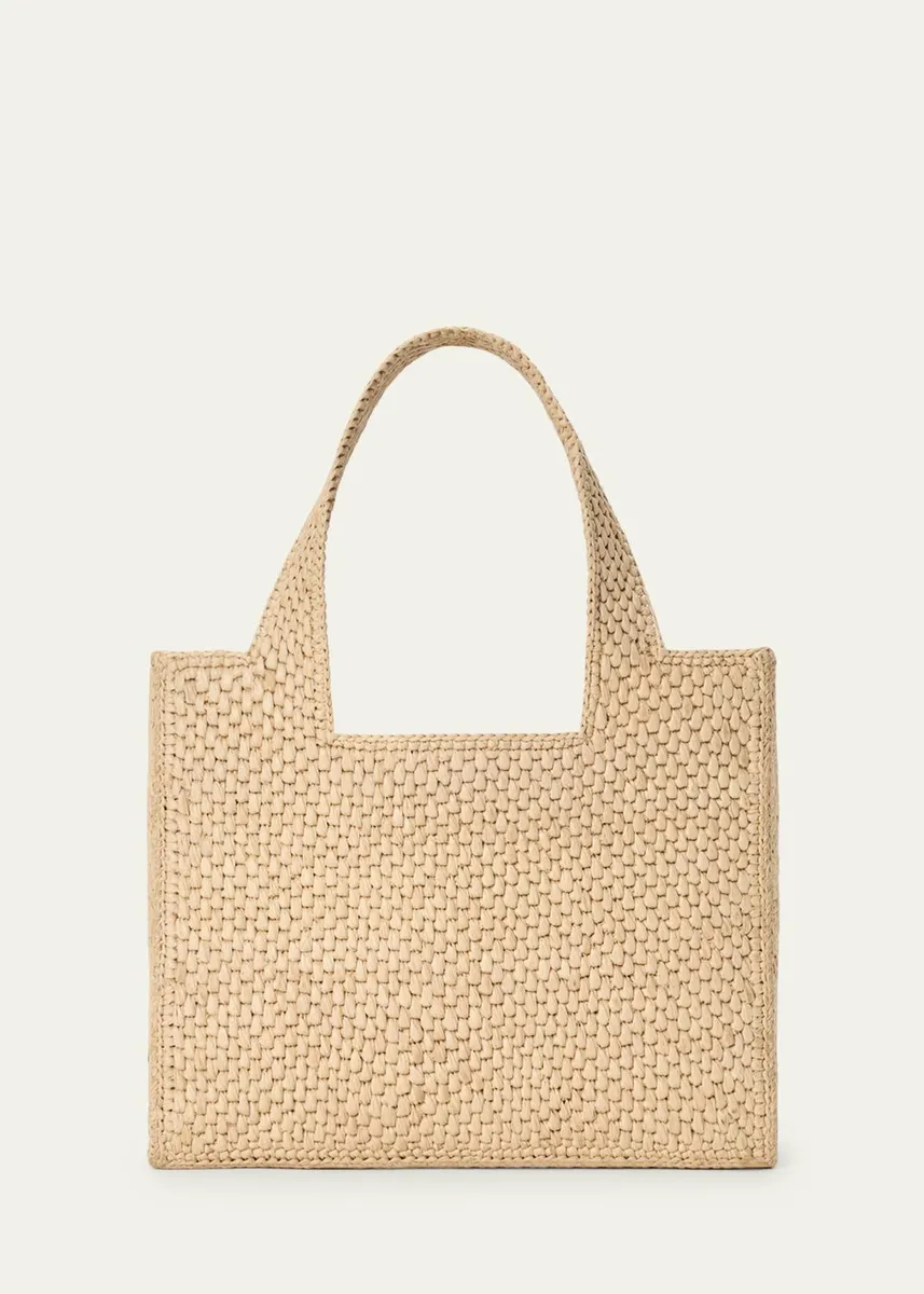Loewe x Paula's Ibiza Embroidered Raffia Tote Bag | Thumbnail 2 Loewe x Paula's Ibiza Embroidered Raffia Tote Bag | Thumbnail 2