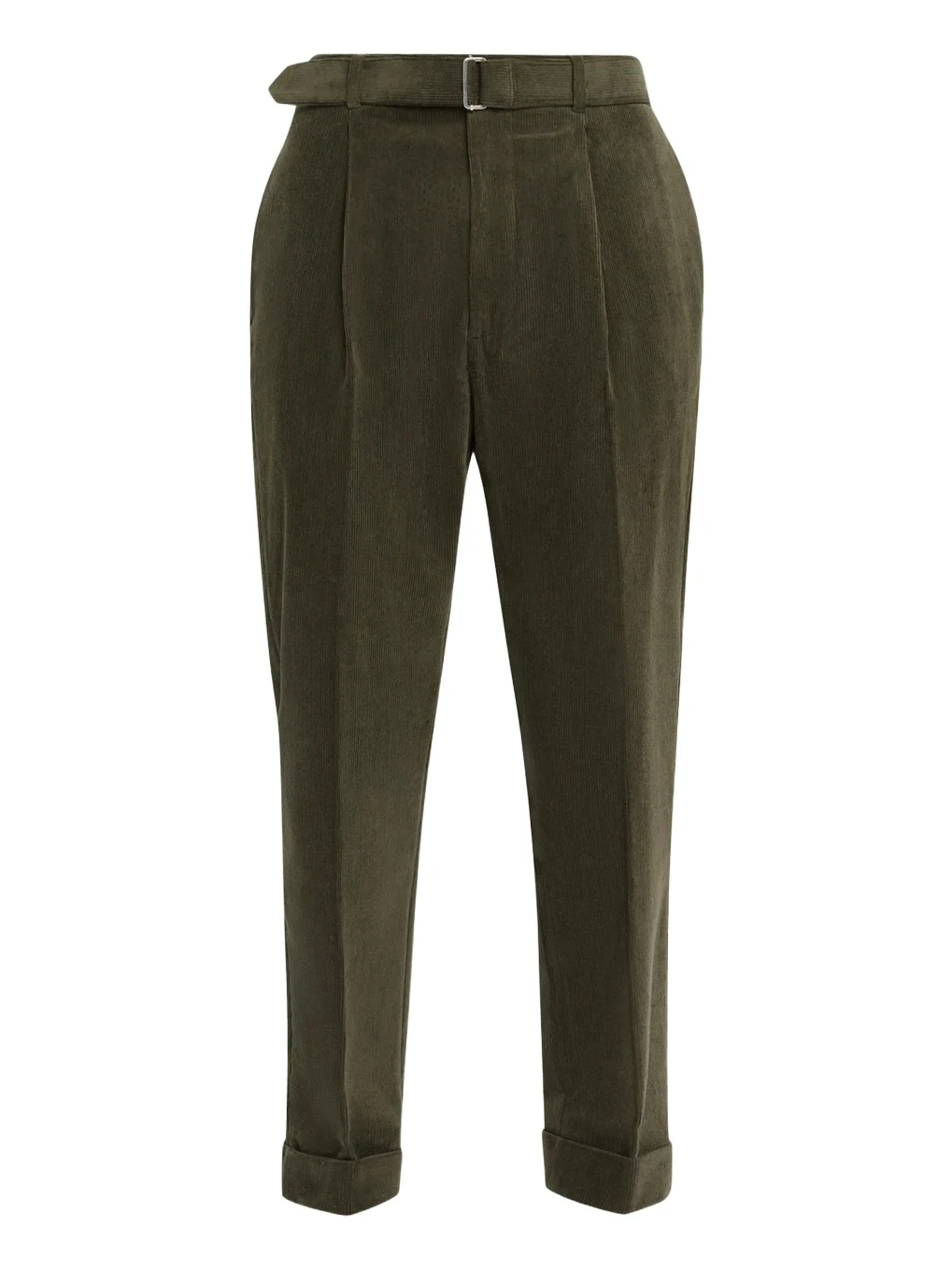 OFFICINE GÉNÉRALE Men's Hugo Corduroy Belted Trousers