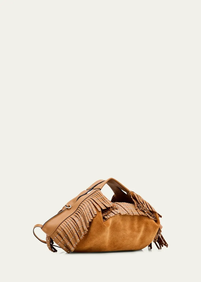 3.1 Phillip Lim Luna Mini Fringe-Trim Suede Crossbody Bag | Thumbnail 3