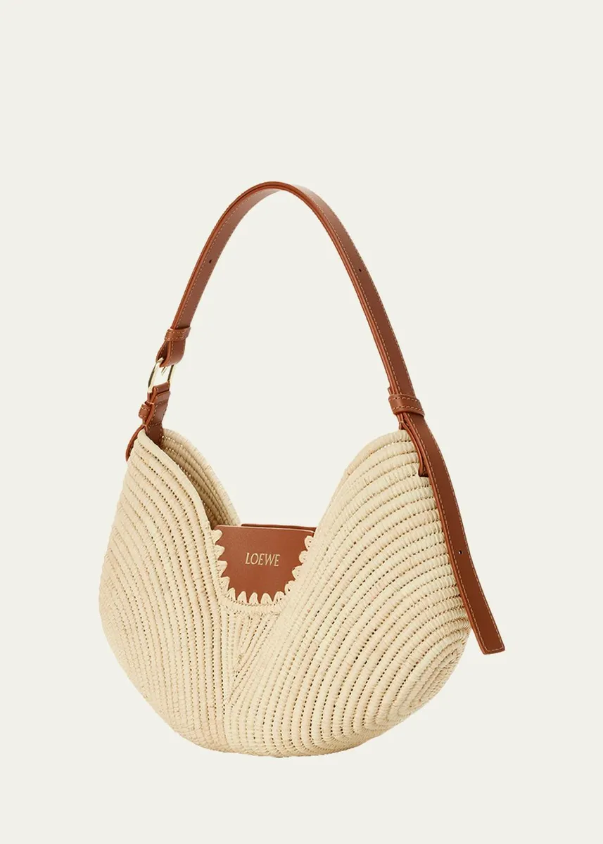 Loewe x Paula's Ibiza Swing Raffia Shoulder Bag | Thumbnail 3 Loewe x Paula's Ibiza Swing Raffia Shoulder Bag | Thumbnail 3
