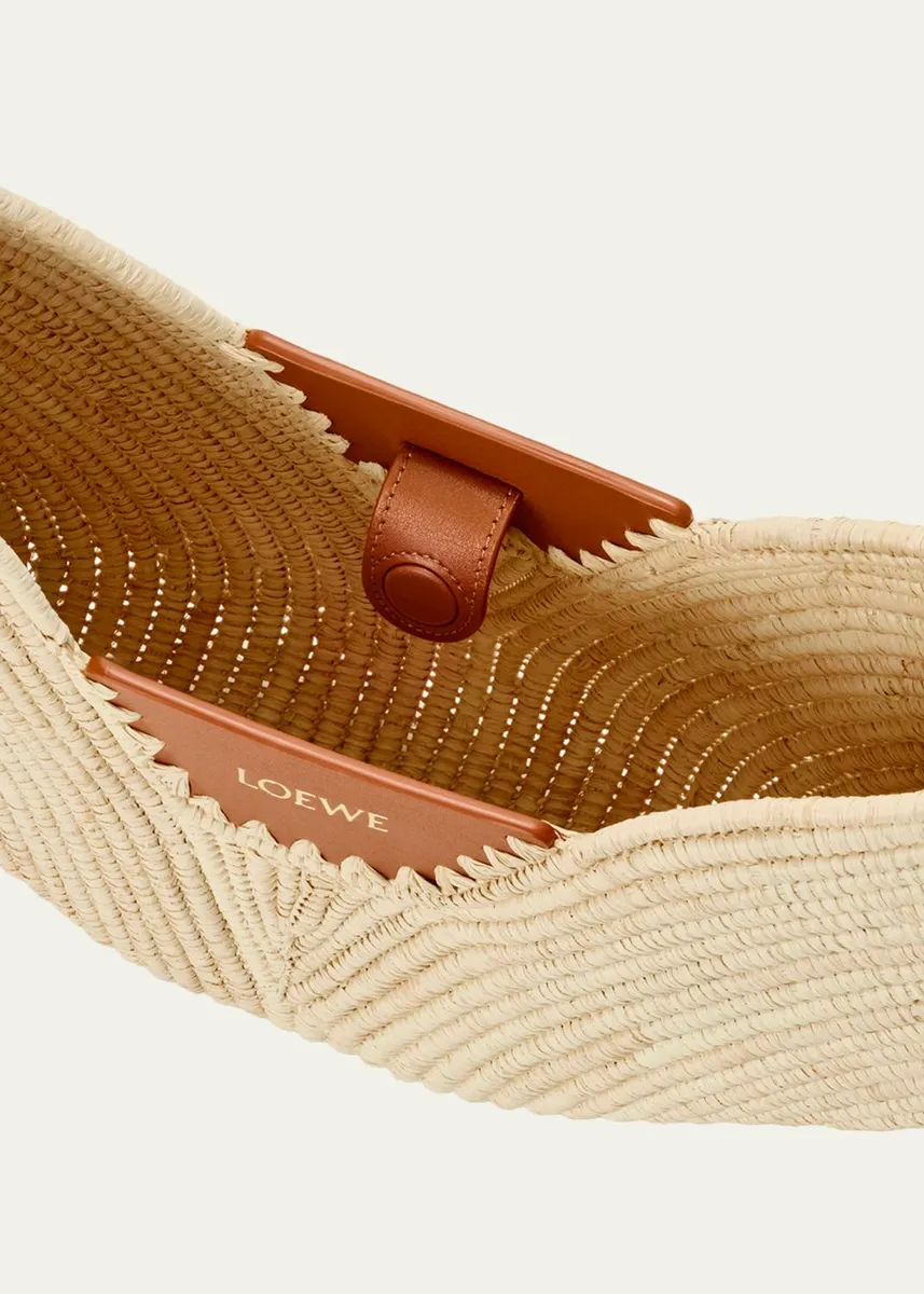 Loewe x Paula's Ibiza Swing Raffia Shoulder Bag | Thumbnail 4 Loewe x Paula's Ibiza Swing Raffia Shoulder Bag | Thumbnail 4