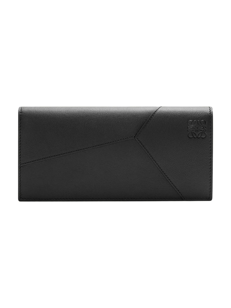 Loewe Men's Puzzle Edge Long Horizontal Wallet in Leather