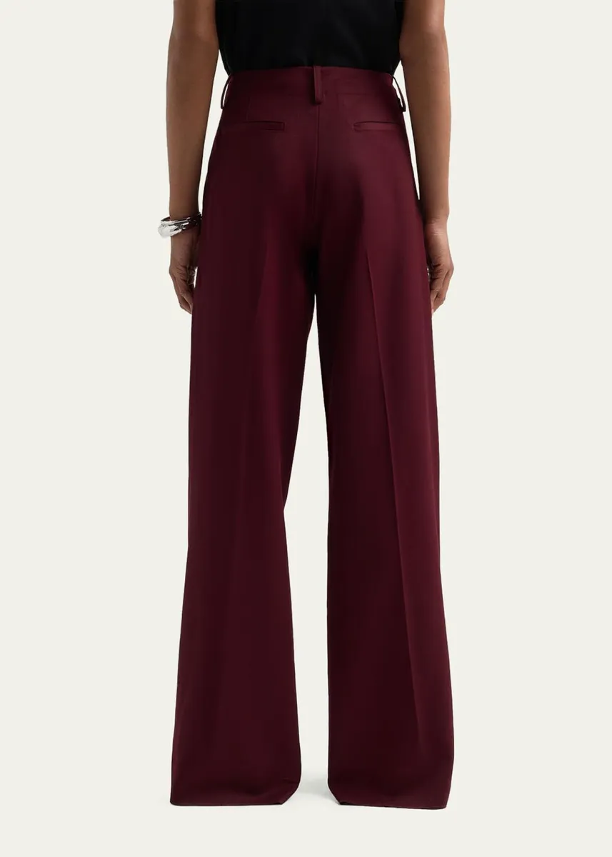 Proenza Schouler White Label Halima Wool Gabardine Pants | Thumbnail 4