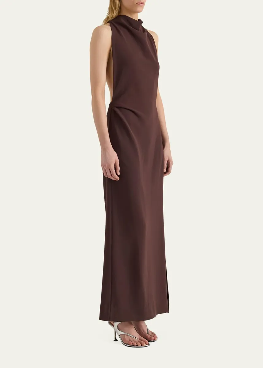 Proenza Schouler Selena Twisted-Strap Open-Back Maxi Dress | Thumbnail 4 Proenza Schouler Selena Twisted-Strap Open-Back Maxi Dress | Thumbnail 4