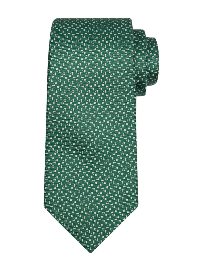 Kiton Men's Small Bow Silk Sevenfold Tie