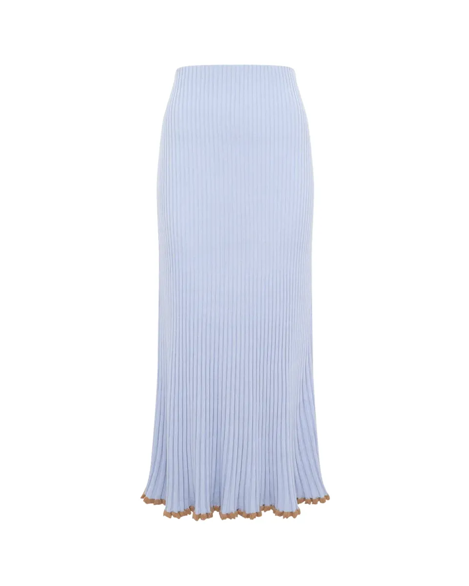 Gabriela Hearst Kavya Rib Knit Midi Skirt | Thumbnail 2 Gabriela Hearst Kavya Rib Knit Midi Skirt | Thumbnail 2