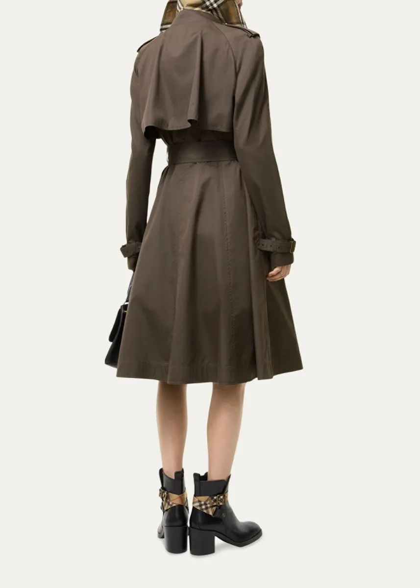 Burberry Pembury Belted A-Line Trench Coat | Thumbnail 3 Burberry Pembury Belted A-Line Trench Coat | Thumbnail 3