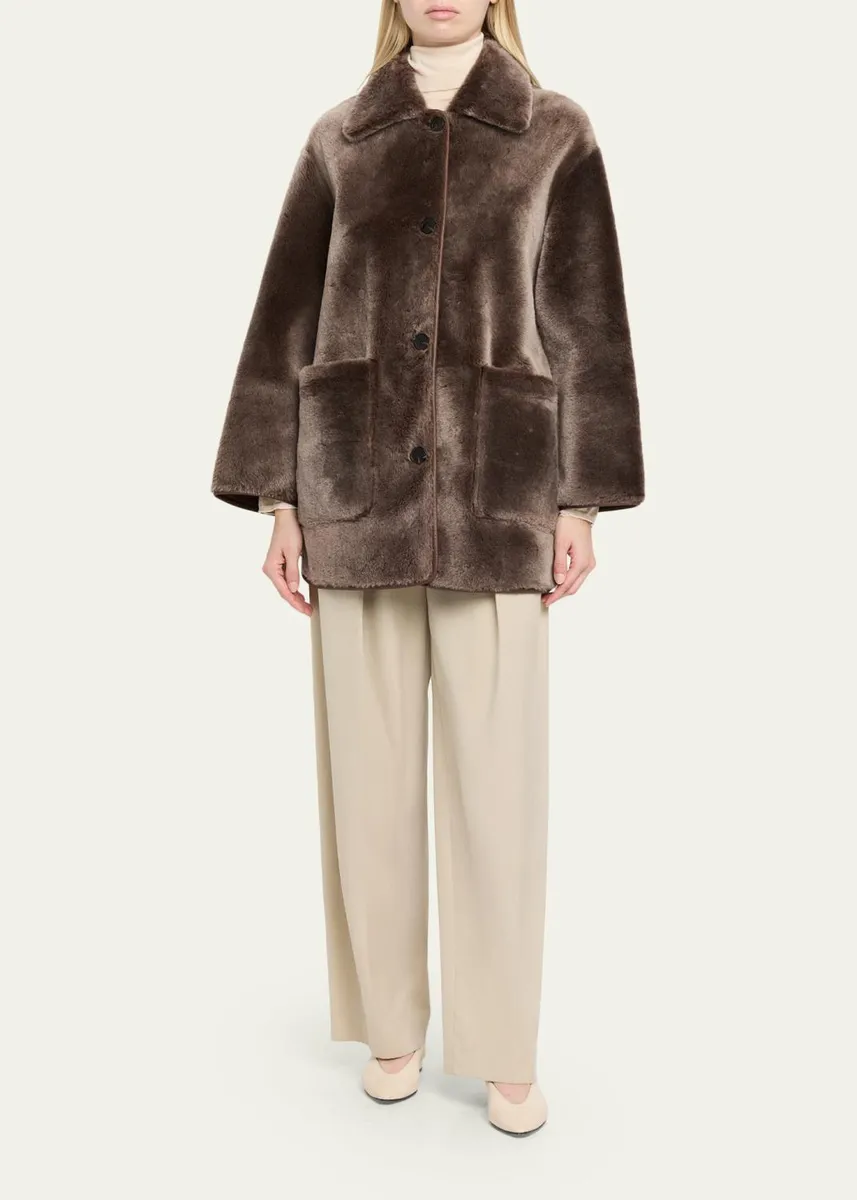 ARMA Nicola Reversible Shearling Coat | Thumbnail 2 ARMA Nicola Reversible Shearling Coat | Thumbnail 2
