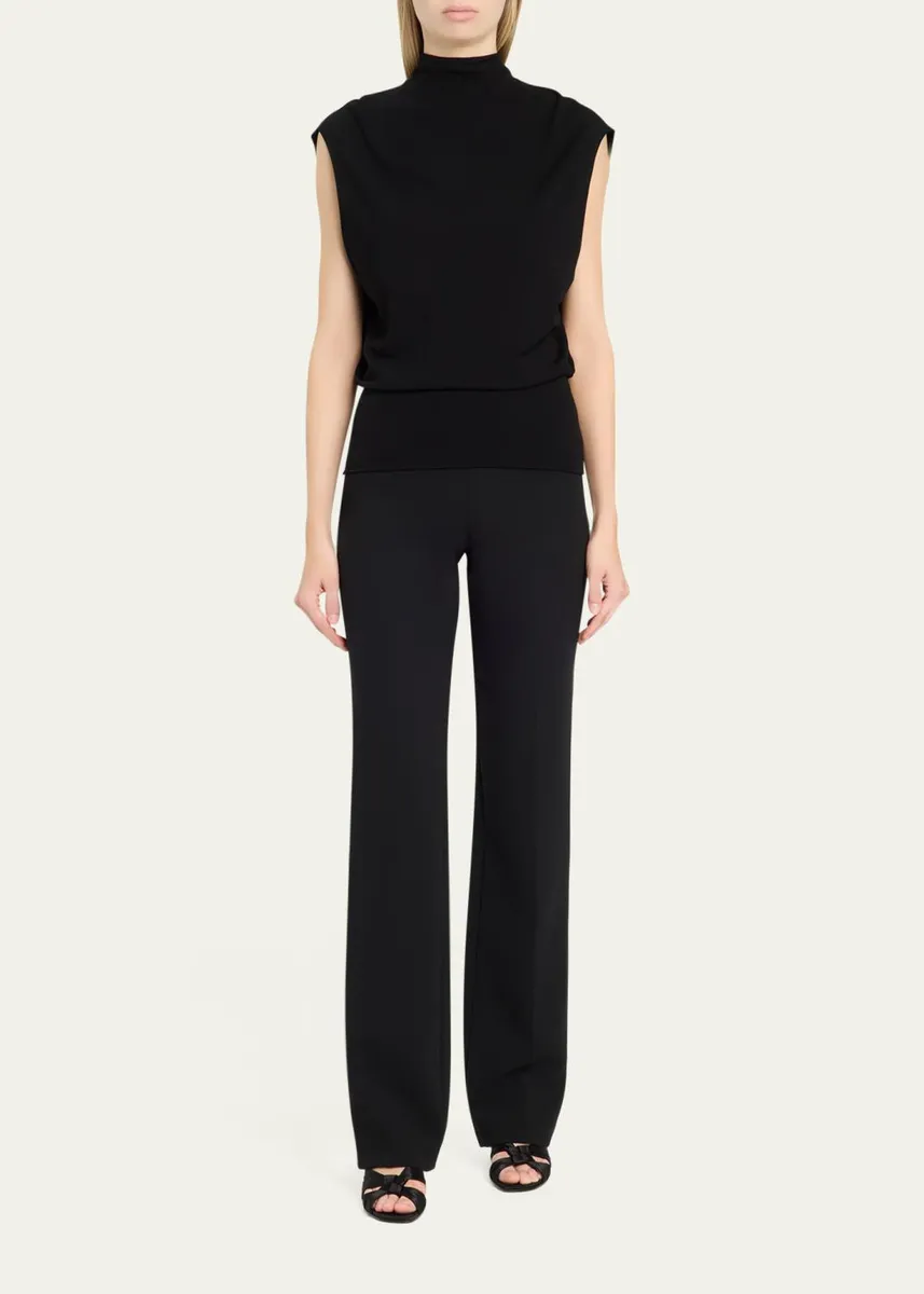 Simkhai Juli Draped High-Neck Top | Thumbnail 2 Simkhai Juli Draped High-Neck Top | Thumbnail 2