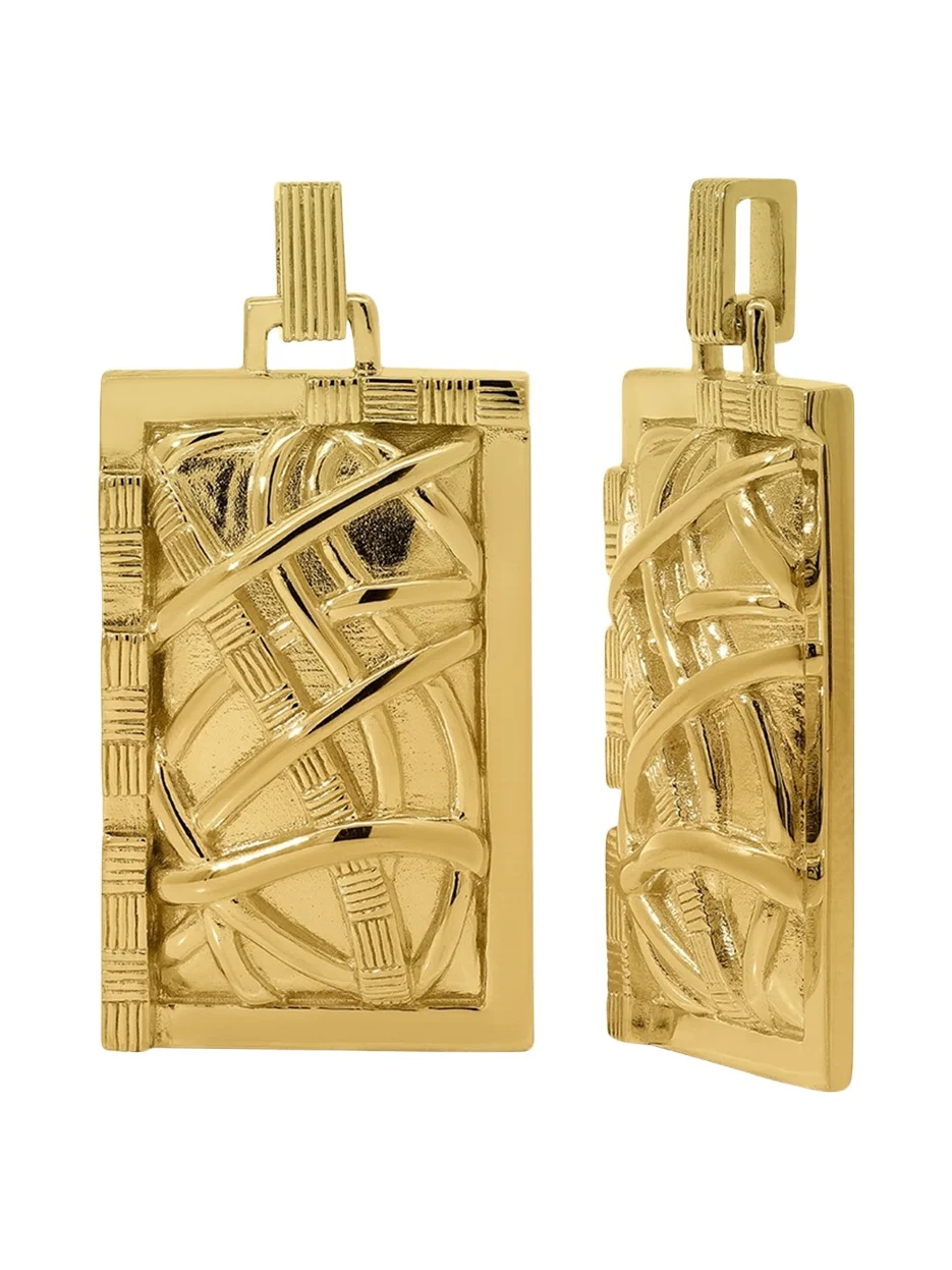 Gwen Beloti Vira Woven Earring Pendants