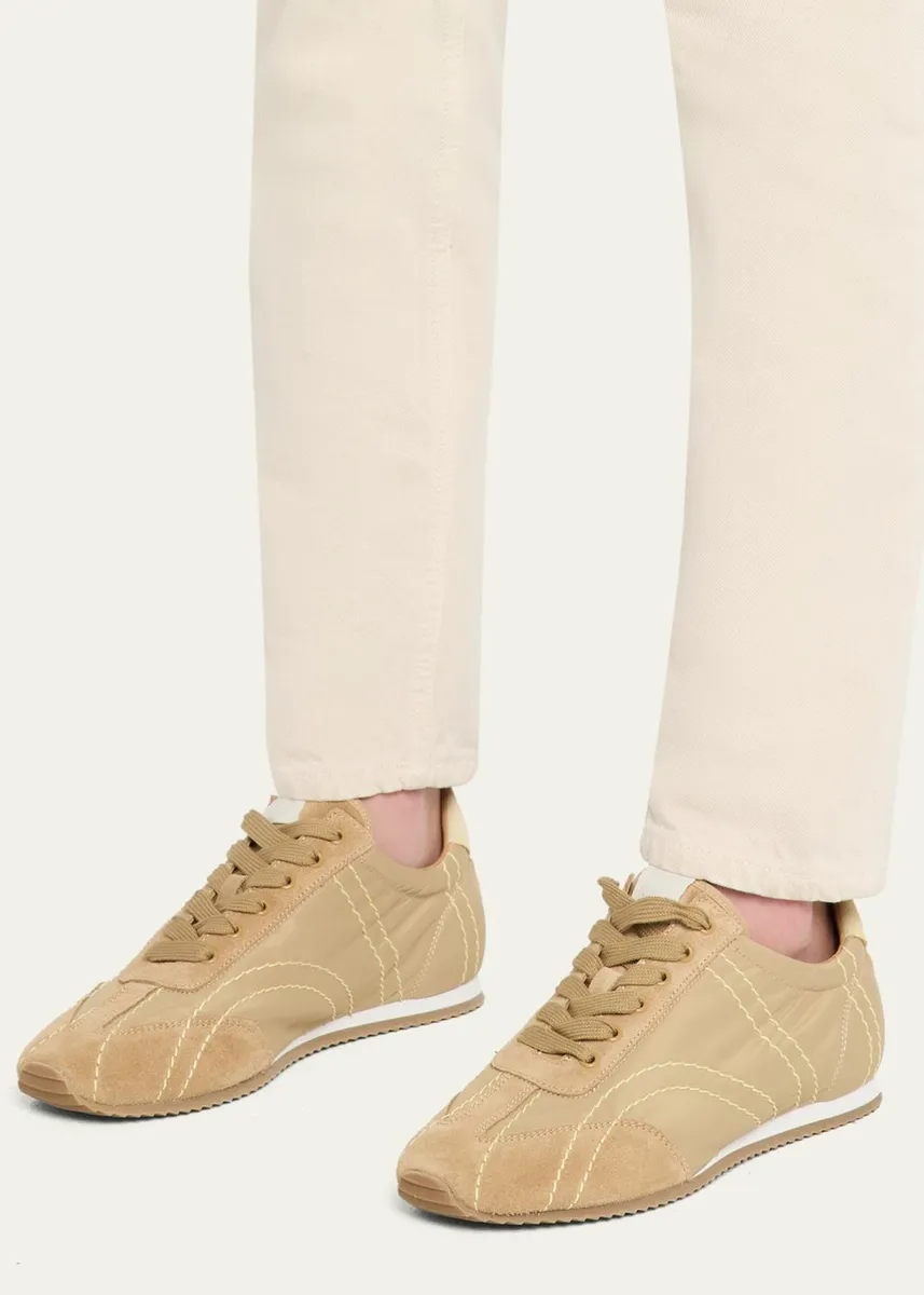 TOTEME Flex Low-Top Runner Sneakers | Thumbnail 2 TOTEME Flex Low-Top Runner Sneakers | Thumbnail 2