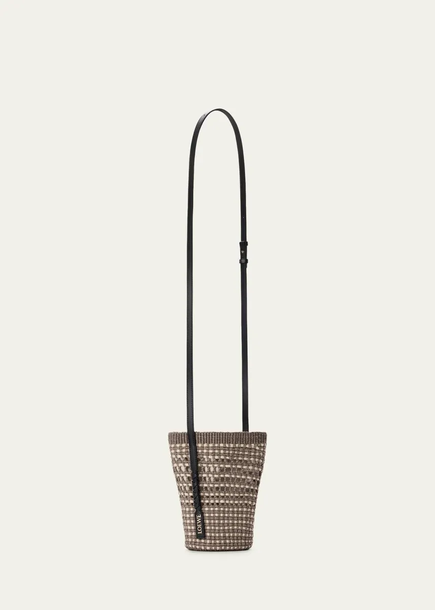 Loewe x Paula's Ibiza Braid Woven Palm Leaf Crossbody Bag | Thumbnail 3 Loewe x Paula's Ibiza Braid Woven Palm Leaf Crossbody Bag | Thumbnail 3
