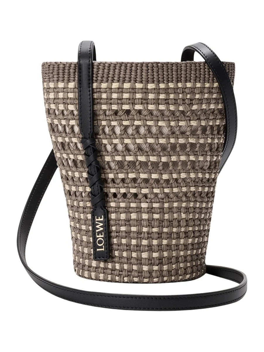 x Paula's Ibiza Braid Woven Palm Leaf Crossbody Bag
