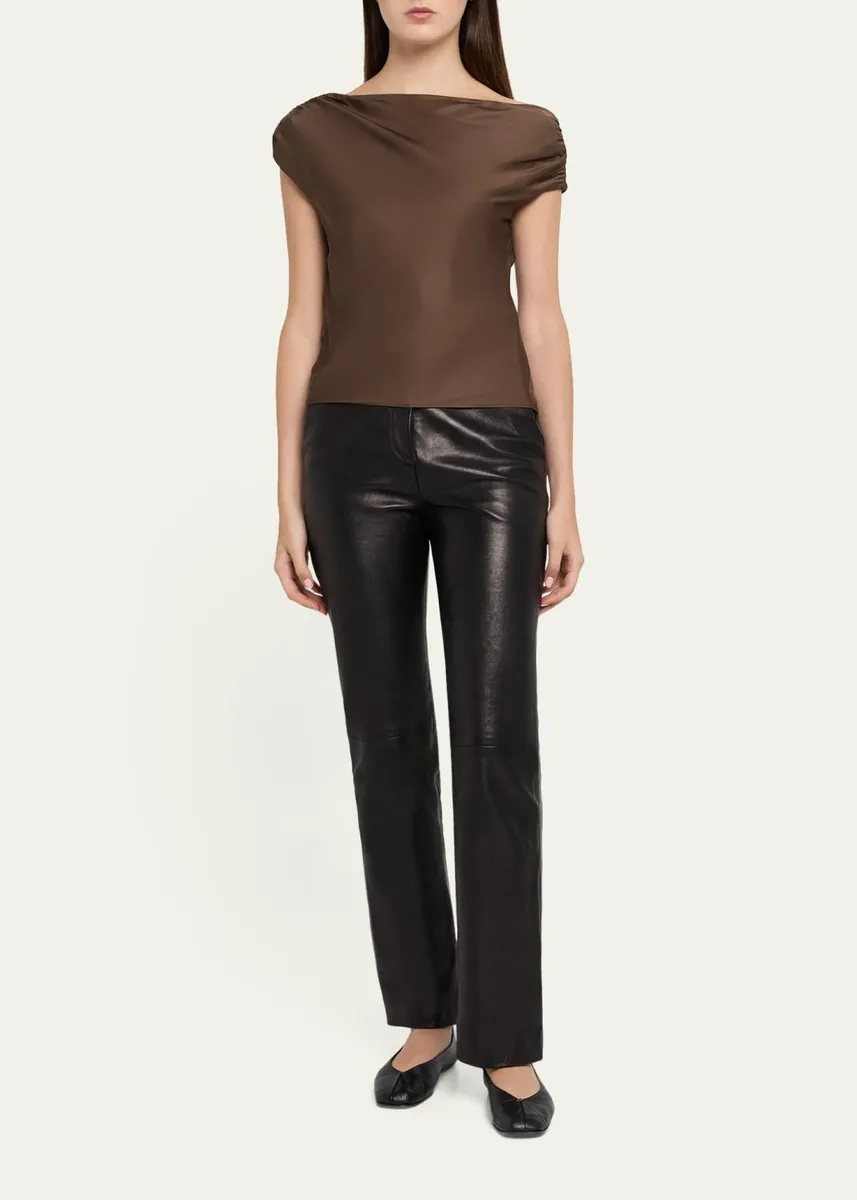Toccin Veda Draped Off-The-Shoulder Top | Thumbnail 2 Toccin Veda Draped Off-The-Shoulder Top | Thumbnail 2