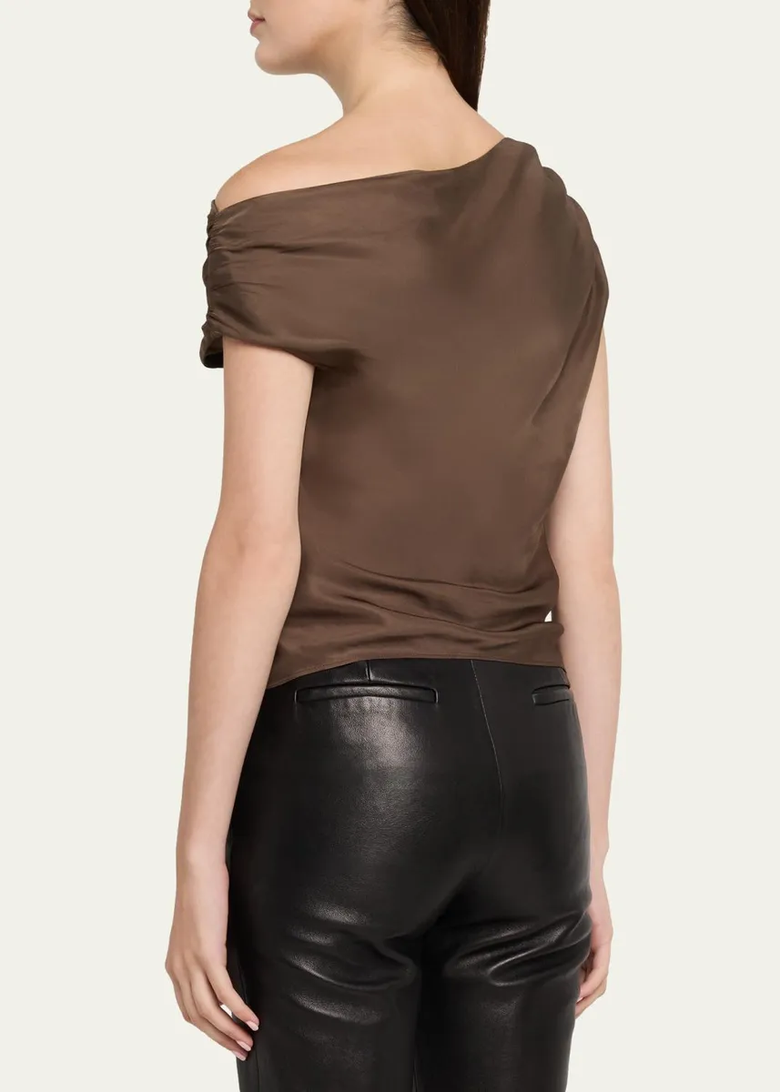 Toccin Veda Draped Off-The-Shoulder Top | Thumbnail 3 Toccin Veda Draped Off-The-Shoulder Top | Thumbnail 3