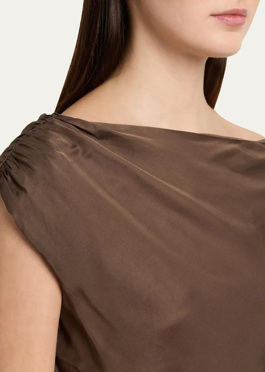 Toccin Veda Draped Off-The-Shoulder Top | Thumbnail 5 Toccin Veda Draped Off-The-Shoulder Top | Thumbnail 5