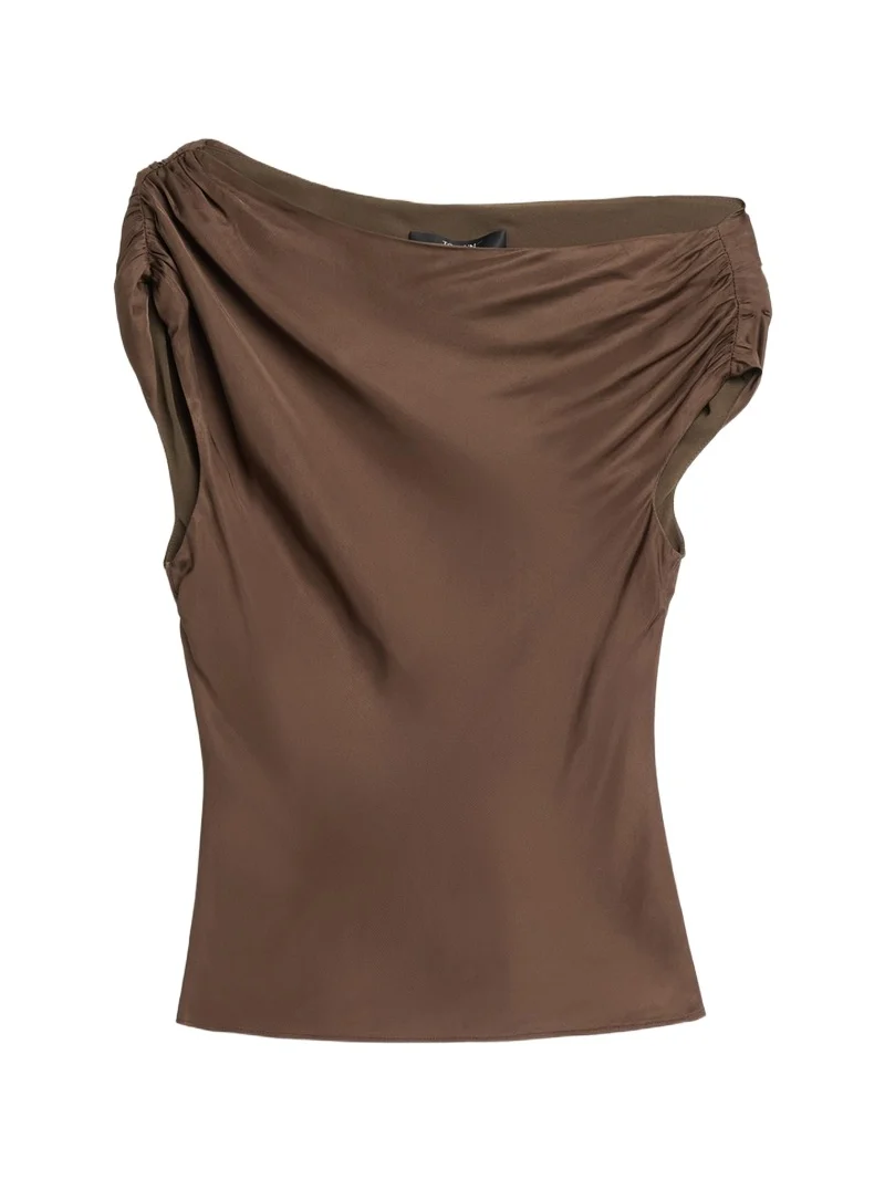Veda Draped Off-The-Shoulder Top