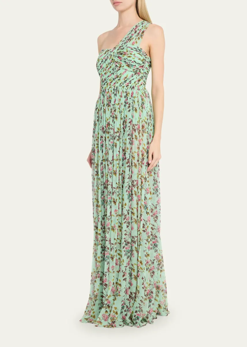 Ulla Johnson Aureline Floral Silk Gown | Thumbnail 4 Ulla Johnson Aureline Floral Silk Gown | Thumbnail 4